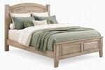 Amish Great Miami Cherry Wood Panel Bed - Quick Ship