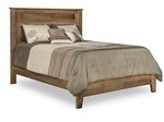 Amish Grand Calumet Solid Wood Panel Bed