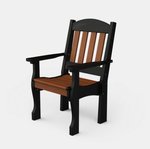 Poly Outdoor Dining Arm Chair