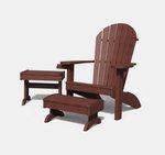 Poly Adirondack Outdoor Set - Quick Ship