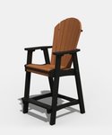 Poly Outdoor Adirondack Bar Chair