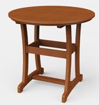 Poly 42” Round Legacy Bar Table