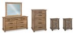 Modern Farmhouse Bedroom Storage Set