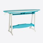 Amish Poly Surf Board Outdoor Dining Table