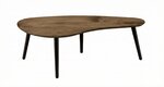 Isidora Mid-Century Modern Kidney Shaped Coffee Table