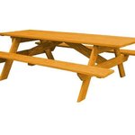 Amish 8' Heavy Duty Park Table
