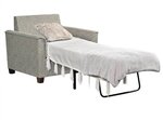 Amish Maya Transitional Single Sleeper Chair Bed