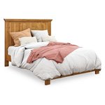Markleway Solid Wood Panel Bed