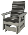 Amish Forest Modern Poly Outdoor Gliding Lounge Chair
