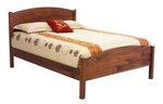 Amish Mia Minimalist Wood Bed
