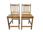 Outlet: Mission Style Bar Stool In-Stock (Set of 2)