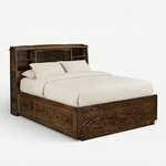 Bookcase Bed with Optional Underbed Storage