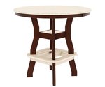 Amish Miller Poly Outdoor 48" Round Dining Table - Choose Height