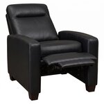 Amish Handcrafted Classic Comfort Recliner Chair with Optional Power Recline
