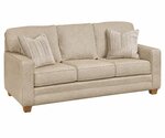 Amish Handcrafted Element Customizable Sofa with Optional Chaise and Ottoman