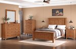 Amish Made Galena Farmhouse 4-Piece Bedroom Furniture Set