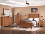 Amish Made Galena Farmhouse 4-Piece Bedroom Furniture Set