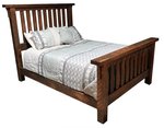 Amish Highland Rough Cut Bed