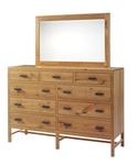 Amish Gregory 66" High Dresser With Optional Mirror