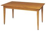 Classic Shaker Solid Top Dining Room Table by Keystone Collection