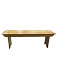 Outlet: 54" Reclaimed Barnwood Bench In-Stock
