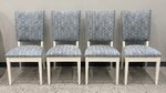Amish Transitional Upholstered Dining Chair Set of 4 - In Stock and Ready to Ship