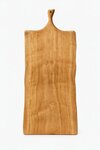 Amish Large Cherry Wood with Live Edge Charcuterie Cutting Board In-Stock