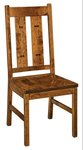 Cherry Maxine Mission Dining Chair with Bow Tie Inlays - Quick Ship