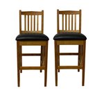 Outlet: California Mission Bar Stool In-Stock (Set of 2)