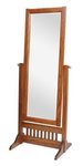 Craftsman Mission Full Length Cheval Floor Mirror
