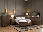 Amish Handcrafted Kinsley 4-Piece Bedroom Furniture Set