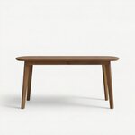 Amish Clearwater Mid-Century Modern Leg Dining Table