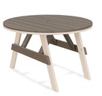 Valley Poly 48" Round Commercial Outdoor Table