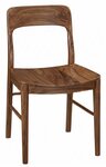 Amish Handcrafted Aria Modern Dining Chair