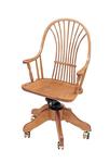 Wheat Back Windsor Desk Chair by Keystone Collection