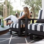 Berlin Gardens Nordic Poly High Back Rocker