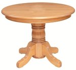 Yorktown Solid Top Pedestal Dining Table by Keystone Collection
