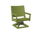Lime Green Berlin Gardens Mayhew Poly Chat Swivel Rocker