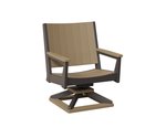 Brown Berlin Gardens Mayhew Poly Chat Swivel Rocker