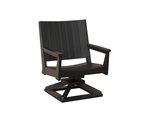 Black Berlin Gardens Mayhew Poly Chat Swivel Rocker