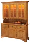 Brookville Three-Door Hutch by Keystone Collection