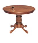 Bristol Solid Top Pedestal Table by Keystone Collection