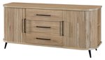 Fluted TV Console