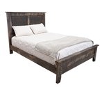 Amish Haven Rough-Cut Maple Wood Bed - Quick Ship
