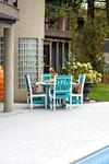 Amish Leisure Lawns Patio Recycled Poly English Garden Dining Chair - Quick Ship