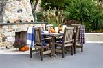 Amish Leisure Lawns Patio Recycled Poly English Garden Dining Chair - Quick Ship