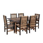 Amish Leisure Lawns Poly Lumber 43 x 72 Rectangular Outdoor Dining Table