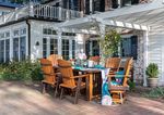 Amish Leisure Lawns Poly Lumber 43 x 72 Rectangular Outdoor Dining Table
