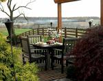 Amish Leisure Lawns 43 Square Poly Patio Dining Table