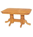 Heidelberg Double Pedestal Dining Room Table by Keystone Collection